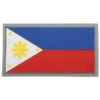 Philippines Flag Morale Patch -Fashion Bag Store PHILC detail