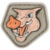 Pig Morale Patch -Fashion Bag Store PIGGC detail