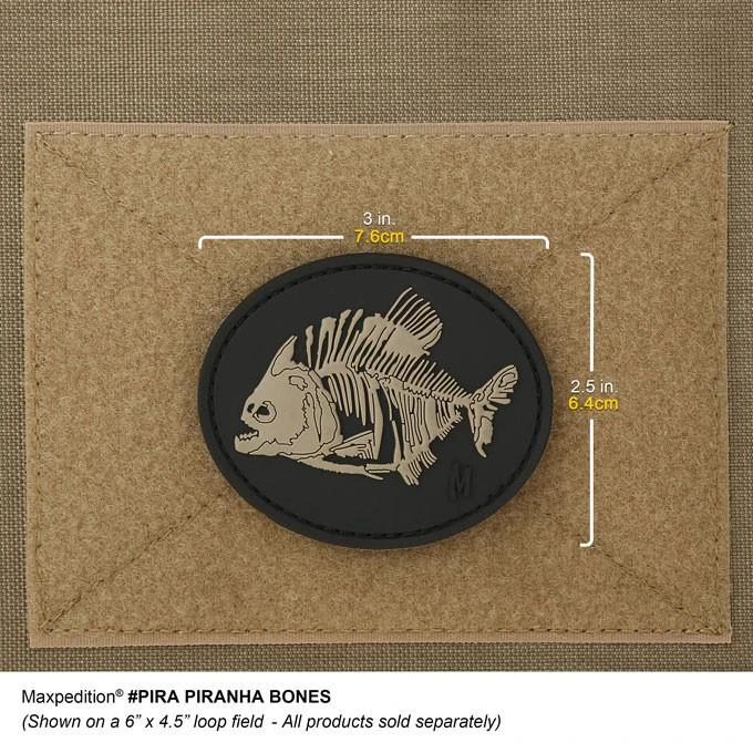 Piranha Bones Morale Patch 6 Piranha Bones Morale Patch - Image 4