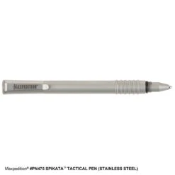 Spikata Tactical Pen (Stainless Steel) (Buy 1 Get 1 Free. Mix And Match In Multiples Of 2. All Sales Final.) -Fashion Bag Store PN475ST3 detail