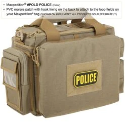 Police Morale Patch -Fashion Bag Store POLDC1 detail