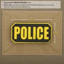 Police Morale Patch -Fashion Bag Store POLDC2 detail