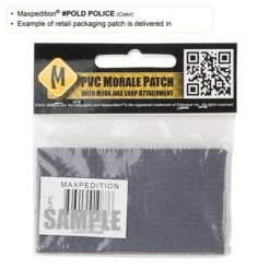 Police Morale Patch -Fashion Bag Store POLDC4 detail