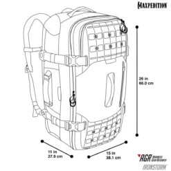 Ironstorm™ Adventure Travel Bag 62L (CLOSEOUT SALE. FINAL SALE.) 29 Ironstorm™ Adventure Travel Bag 62L (CLOSEOUT SALE. FINAL SALE.) -Fashion Bag Store RSM LINEART detail