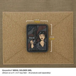 Soldier Girl Morale Patch -Fashion Bag Store SDGLA 2 detail