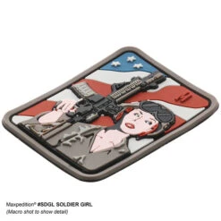 Soldier Girl Morale Patch -Fashion Bag Store SDGLS 2 detail