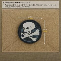 Skull Morale Patch -Fashion Bag Store SKULS2 detail