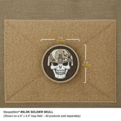 Soldier Skull Morale Patch -Fashion Bag Store SLDKA 2 detail