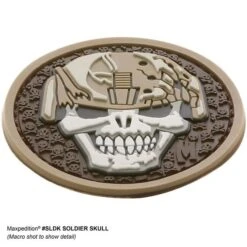 Soldier Skull Morale Patch -Fashion Bag Store SLDKA 4 detail