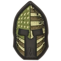 Stars And Stripes Spartan Helmet Morale Patch -Fashion Bag Store SPRTA detail