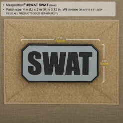SWAT Morale Patch -Fashion Bag Store SWATS2 detail