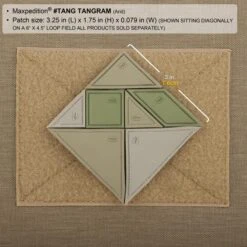 Tangram 7-Piece Morale Patch 14 Tangram 7-Piece Morale Patch -Fashion Bag Store TANGA2 detail