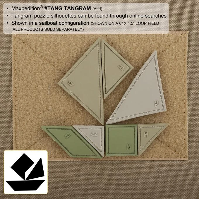 Tangram 7-Piece Morale Patch 8 Tangram 7-Piece Morale Patch - Image 6
