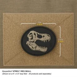 T-Rex Skull Morale Patch 10 T-Rex Skull Morale Patch -Fashion Bag Store TREXS 2 detail