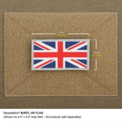 UK Flag Morale Patch -Fashion Bag Store UKFLC2 detail