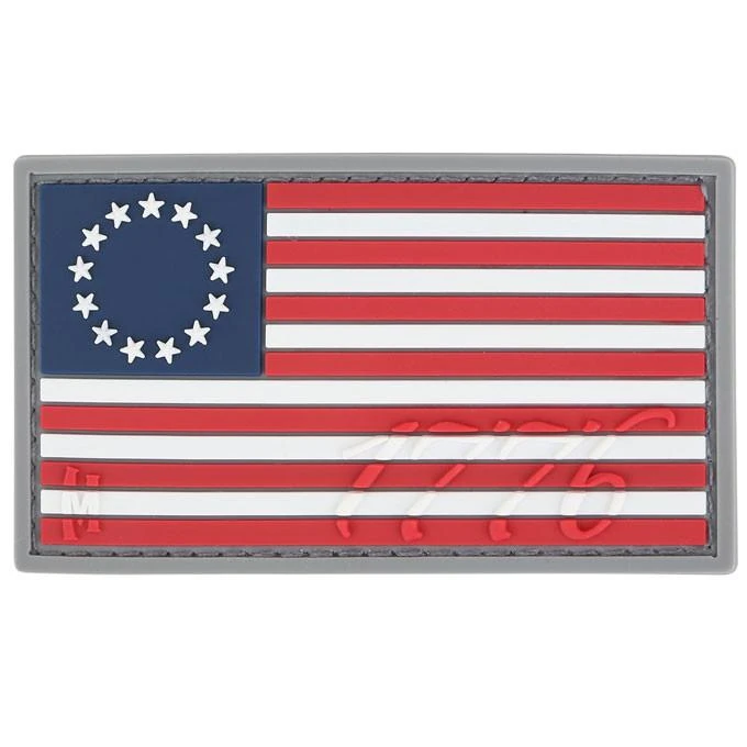 1776 USA Flag Morale Patch 3 1776 USA Flag Morale Patch