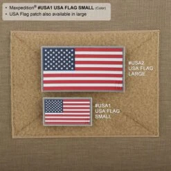 USA Flag Morale Patch (Small) 24 USA Flag Morale Patch (Small) -Fashion Bag Store USA1C4 detail