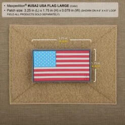 USA Flag Morale Patch (Large) 22 USA Flag Morale Patch (Large) -Fashion Bag Store USA2C2 detail