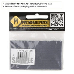 AB- Blood Type Morale Patch 18 AB- Blood Type Morale Patch -Fashion Bag Store btabns5 detail