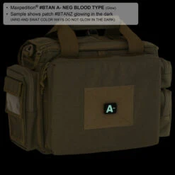 A- Blood Type Morale Patch -Fashion Bag Store btans3 detail