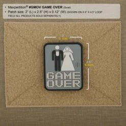 Game Over Morale Patch -Fashion Bag Store gmovs2 detail