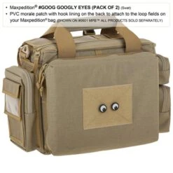 Googly Eyes Morale Patch (Pack Of 2) -Fashion Bag Store googs1 detail