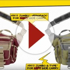 Jumbo Versipack (Buy 1 Get 1 Free. Mix And Match In Multiples Of 2. All Sales Final.) -Fashion Bag Store jumVideos thumb1200